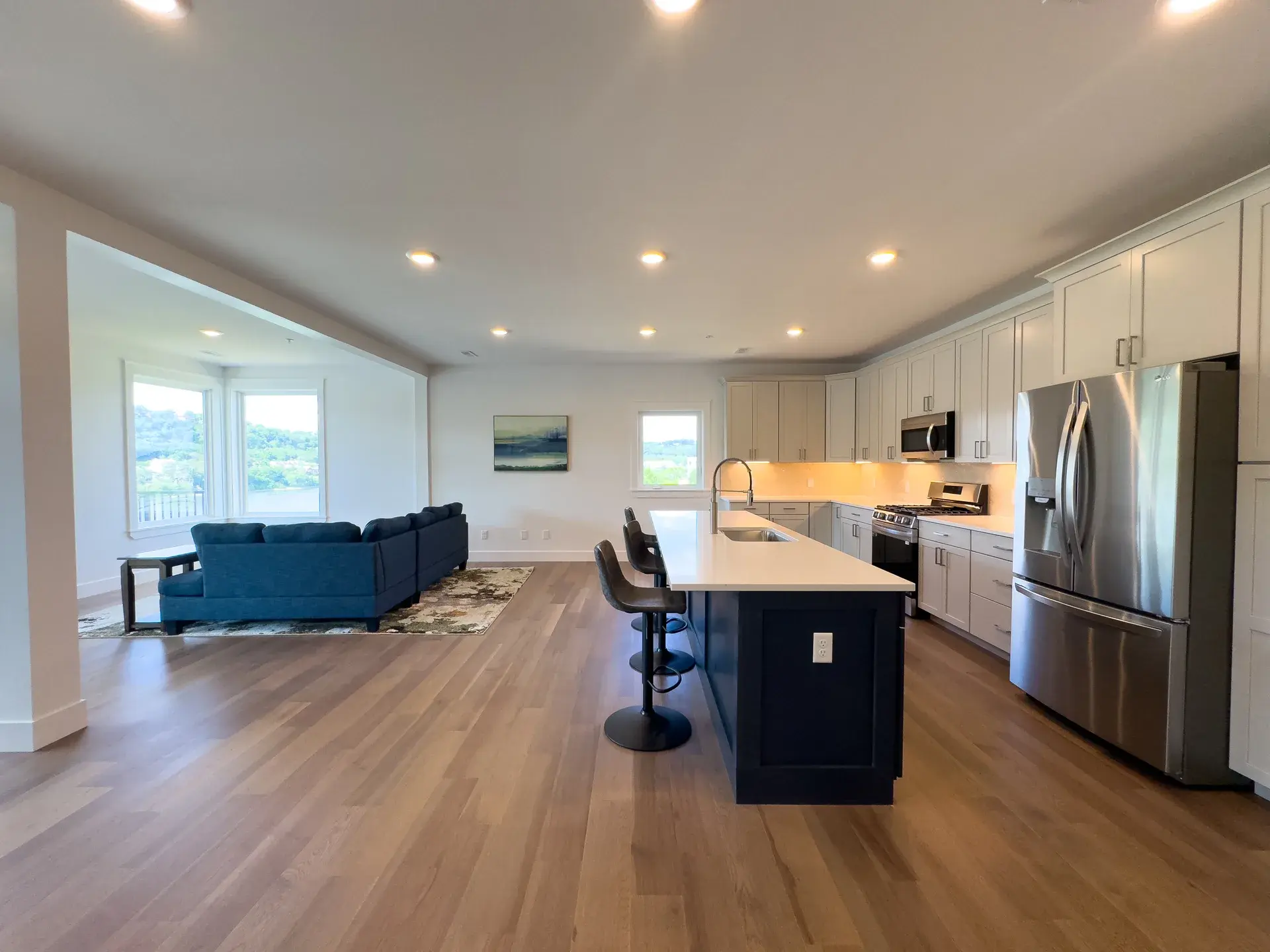 The Lookout residence interior